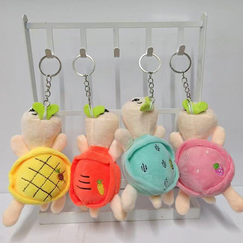 4-Zoll Plüschanhänger Niedliche Kleine Hasenpuppe Schlüsselanhänger Puppe Taschenanhänger Anhänger Plüsch