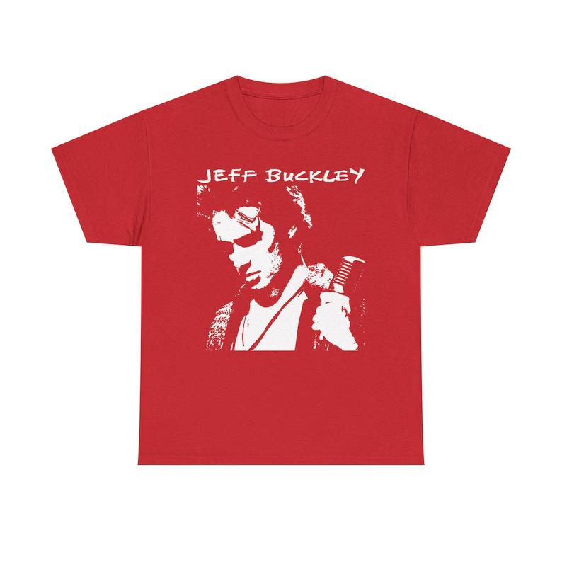 Jeff Buckley Baby Söt Grafisk T-shirt Grace Band T-shirts Gåvor till Henne Y2K 2000-talet Sommar Bomull Herr Dam Topp Kortärmad Casual