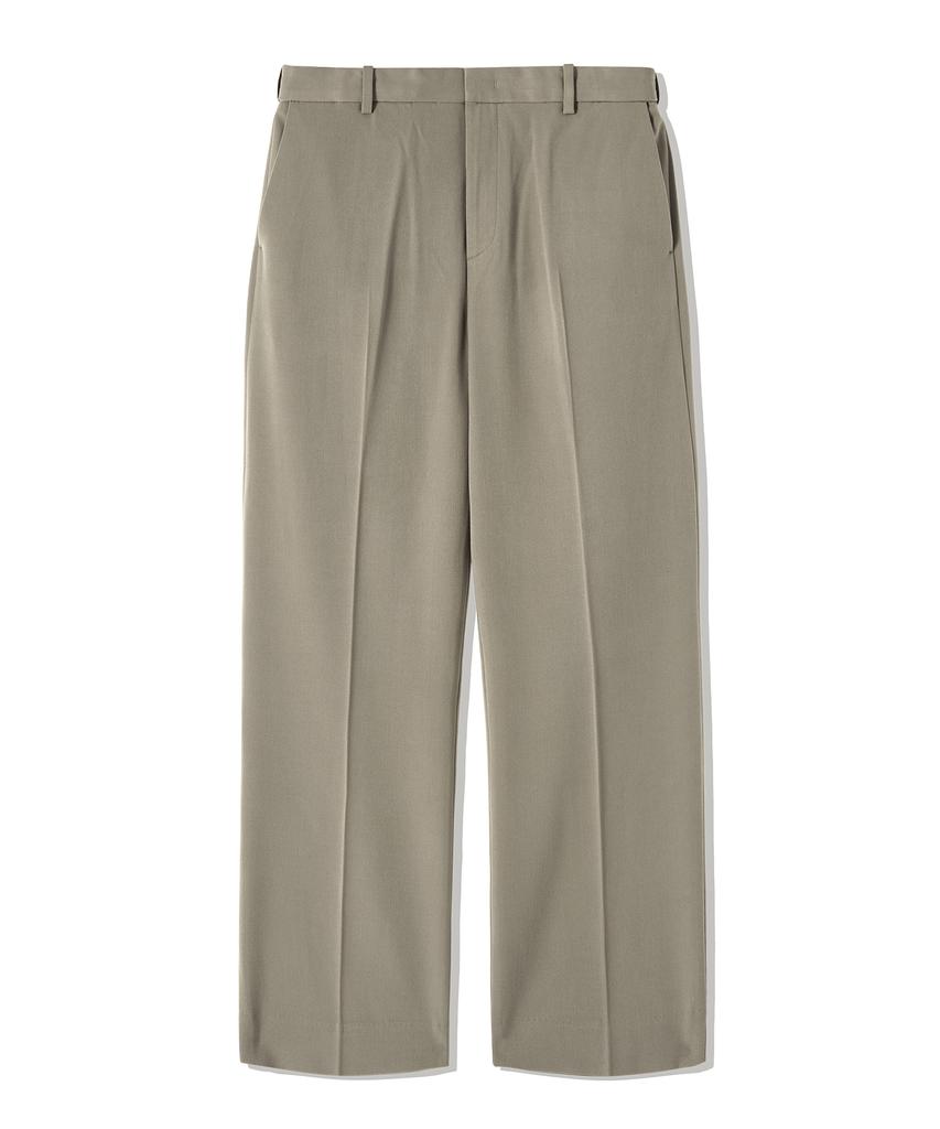 SUARE Semi-Wide Hidden Elastic Waist Slacks - 5 Colors