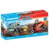 Playmobil 71875 Police Pick-up, Motorcycle &; 2 Characters, The Police Officers, City Action, 39 Pieces, from 4 Years