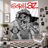 Wall TapestryGorillaz Art Hanging Cloth Decorative Background Cover for Room Decoration