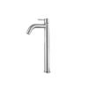 Stainless Steel Heighten Washbasin Faucet Quick Open Rust-proof Washbasin Tap Silver/Black Sink Water Tap Bathroom Counter
