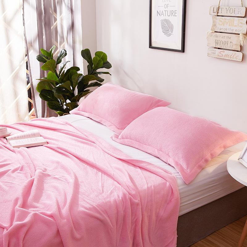 Micro-Plüsch-Fleece-Flanell-Decke, superweich, warm, solide Überwurf, Teppich, Sofa, Bettwäsche