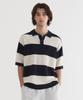 COVERNAT Rugby Half Knit Dark Navy