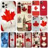 Canada Phone Case For iPhone Samsung Galaxy Redmi Xiaomi Oppo OnePlus Note S A 7 8 9 10 11 12 13 14 20 21 22 23 53 54 Pro Max Plus Ultra TPU Soft
