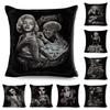 Mexiko Chicano Sexy Frauen Schädel Kissenbezug Dekor Cartoon Gedruckt Mädchen Kissenbezug für Sofa Zuhause Auto Polyester 45*45cm