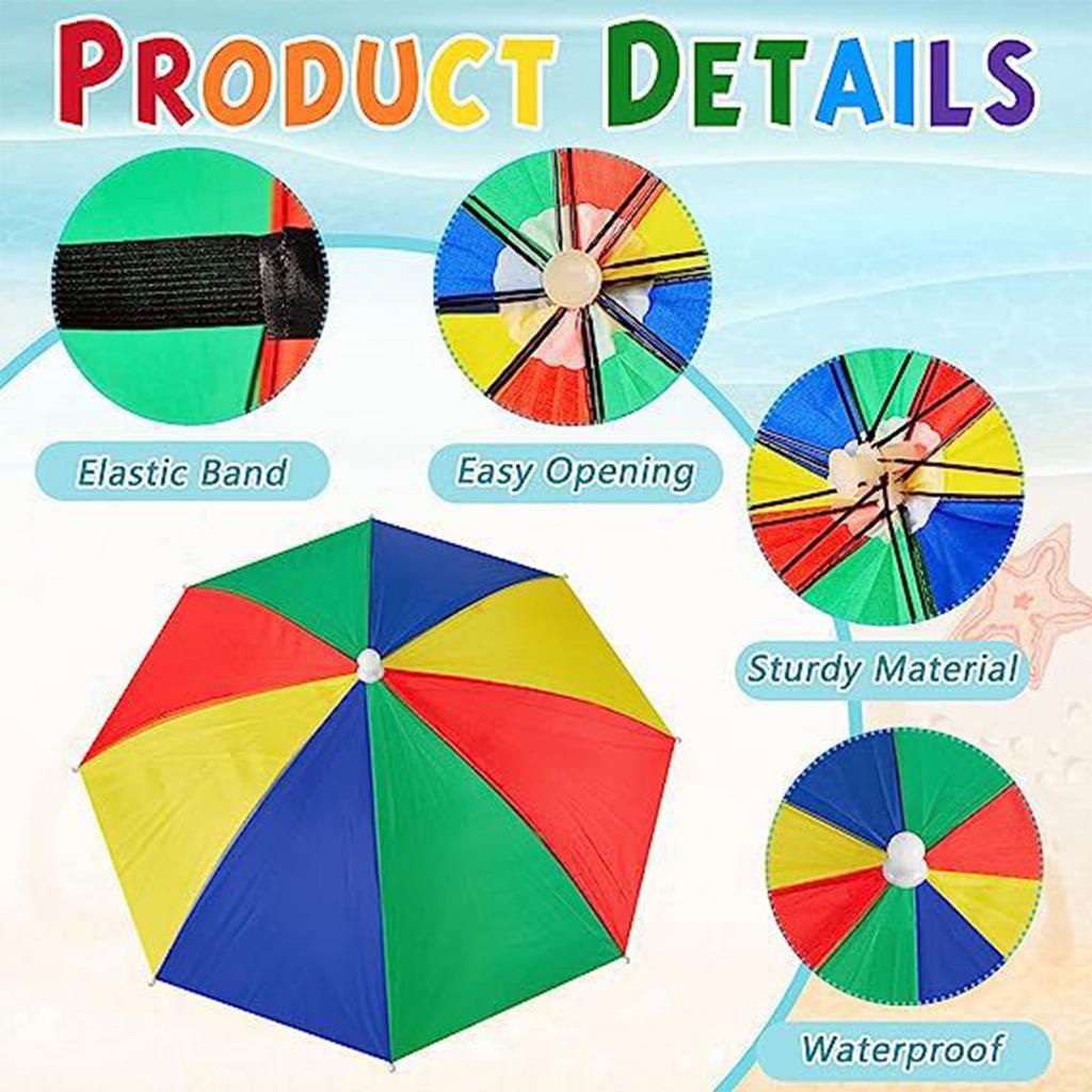 Fishing Hat Umbrella Outdoor Folding Umbrella For Kids