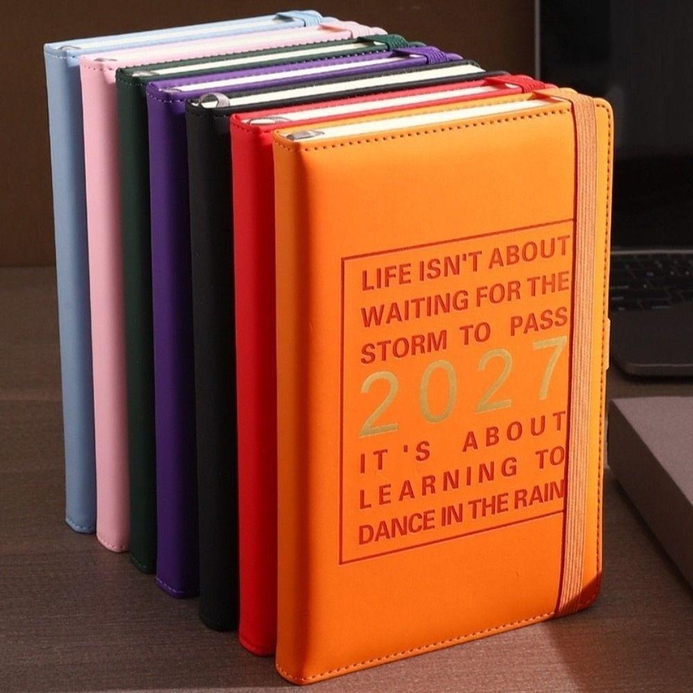 Wear-resistant 2027 Schedule Planner Notepad English To-do List Notebook  Business