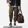 Japanese Spring and Autumn Fashion Cargo Pants, Original Night Style Casual Straight Leg Pants, Men's Loose Trousers, Men's Wear