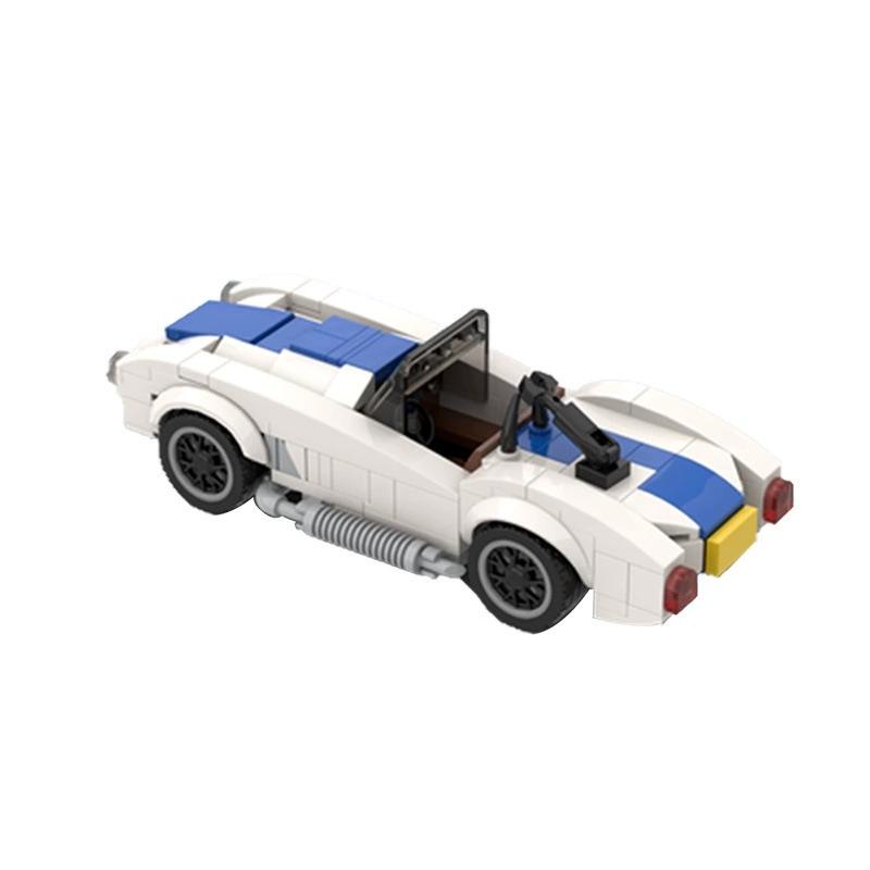 Moc-50476 Cobra Construction Blocks Sports Car Model Assembly Blocks Household Decoration Ornament Toys Birthday Party Gifts