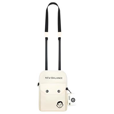 X Noritake Collaboration Cute Logo Fashion Versatile Fabric Shoulder Crossbody Bag Unisex Bags Ivory LAB13602-RSI
