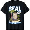 Siegel der Missbilligung Lustige Tierwitze Robbe T-Shirt
