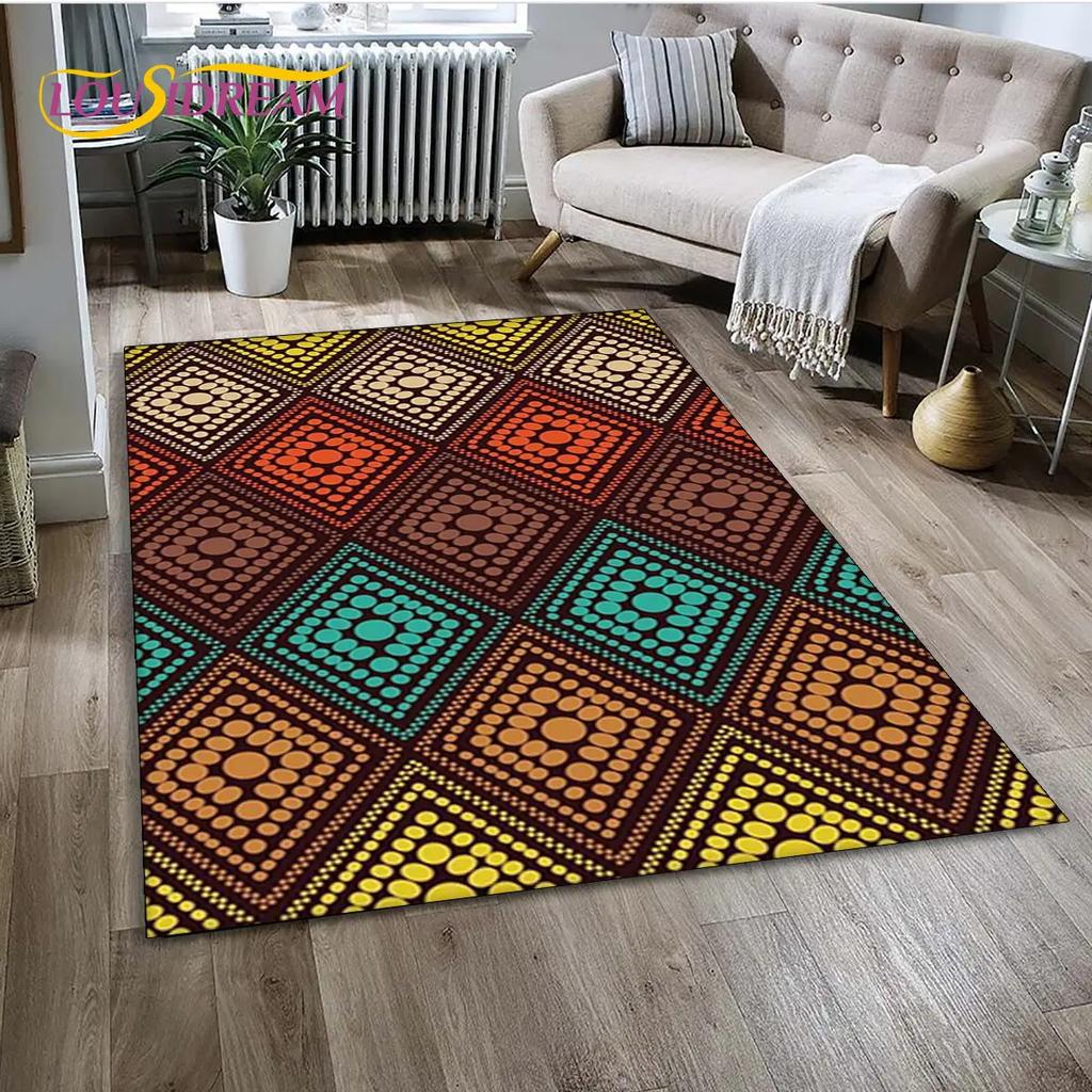Bohemia Nordic Persia Series Area Rug,Carpet Rug for Home Living Room Bedroom Sofa Doormat Kitchen Decor,kids Non-slip Floor Mat