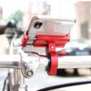 Bicycles Handlebar Phone Mount Clip Aluminum Alloy Nonslip for Mountain Scooter Dirt Bikes Handlebar Phone Clamps