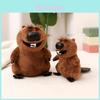 Adorabile Peluche Castoro Morbido Peluche Bambola Cuscino da Coccolare Regalo Per Bambini