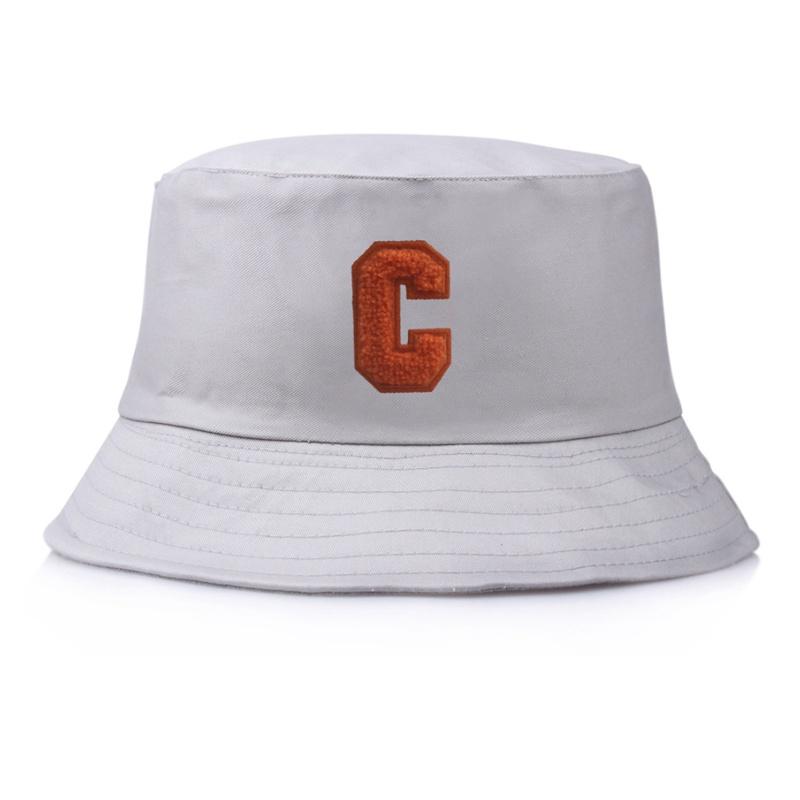 New Letter C Bucket Hat Fisherman Cap For Men And Women