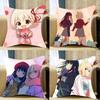 Kawaii L-Lycoris Recoil C-Chisato Pillow Case Pillows For Cover Home Decor Items Living Room Decoration Cushion Covers