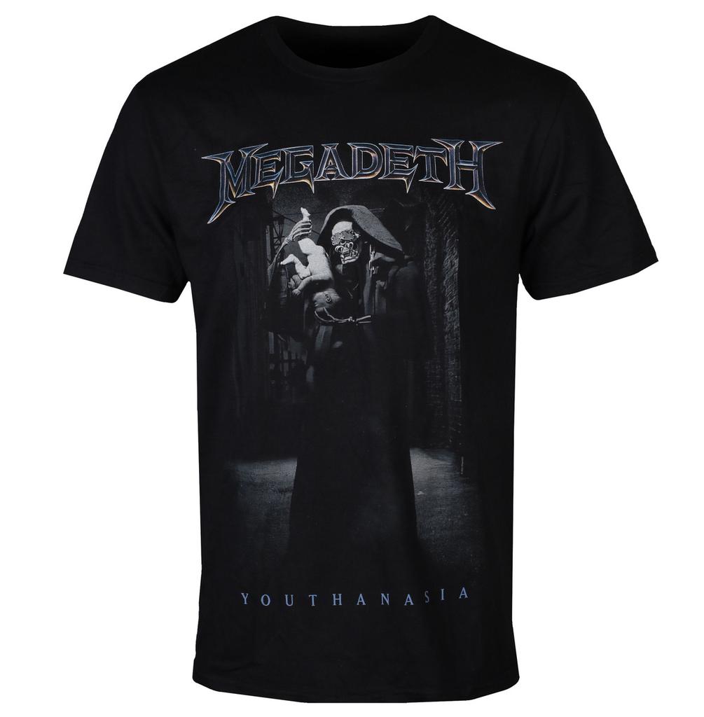Summer Megadeth Graphic Cotton Tshirt Unisex Summer Short Sleeve Fashion Brand Tee Luxury Casual Vintage Tees