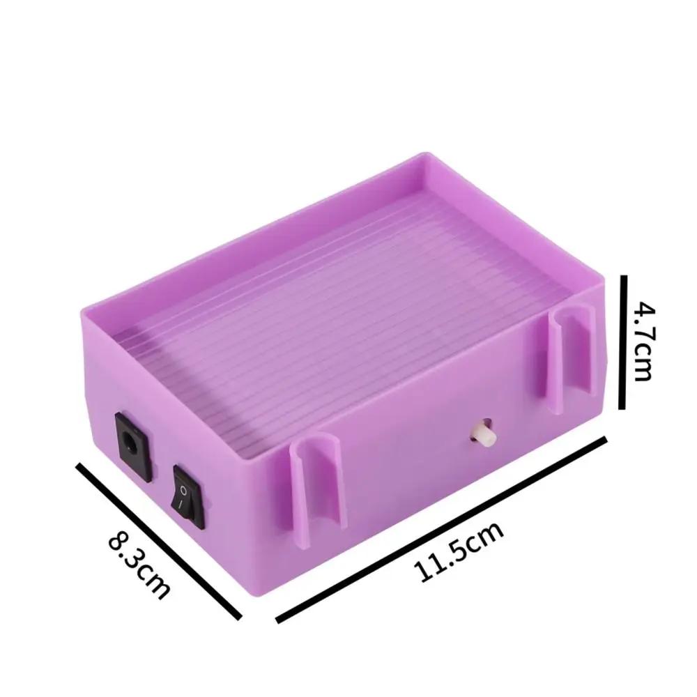 DIY Craft Electric Diamond Art Painting Pen Large Capacity Embroidery Vacuum with Storage Tray Diamond Painting Pen Kits Beading