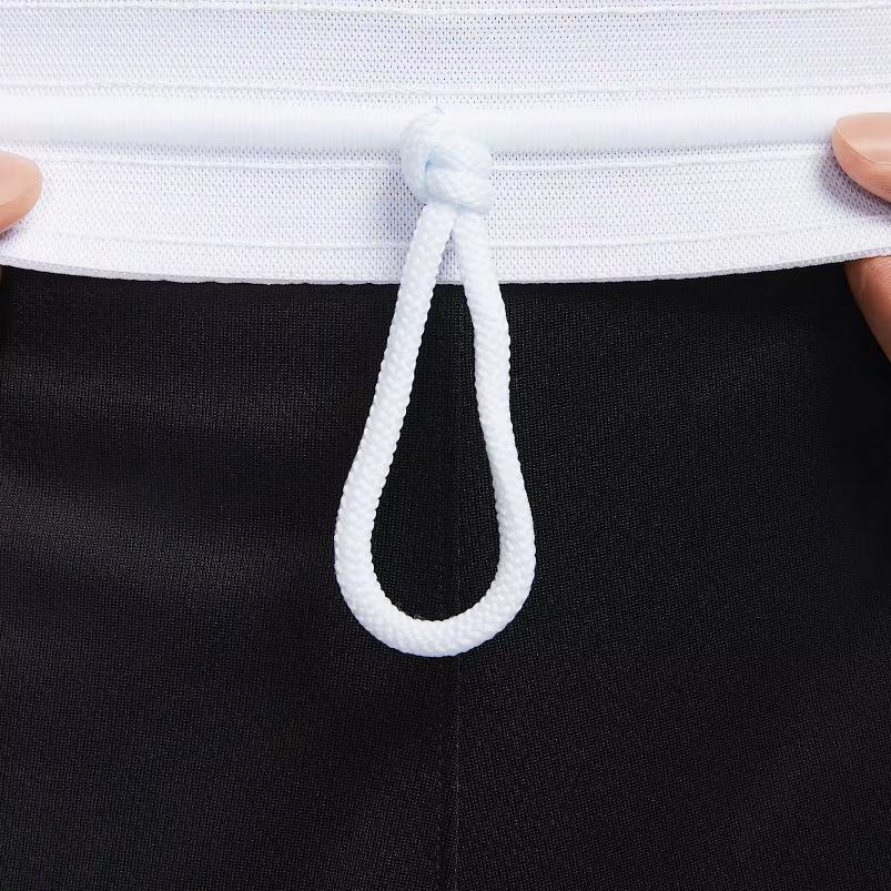 Nike Dri-Fit Zásoba Křížové Pohodlné Módní Jednoduché Všestranné Jednobarevné Sportovní Šortky Pánské šortky Černá IB8647-010