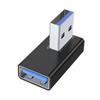 USB 3.0 Male To Female Adapter Connector USB 3.0 Header 90 Degree Up Right Angle Notebook Laptop PC Port Connector