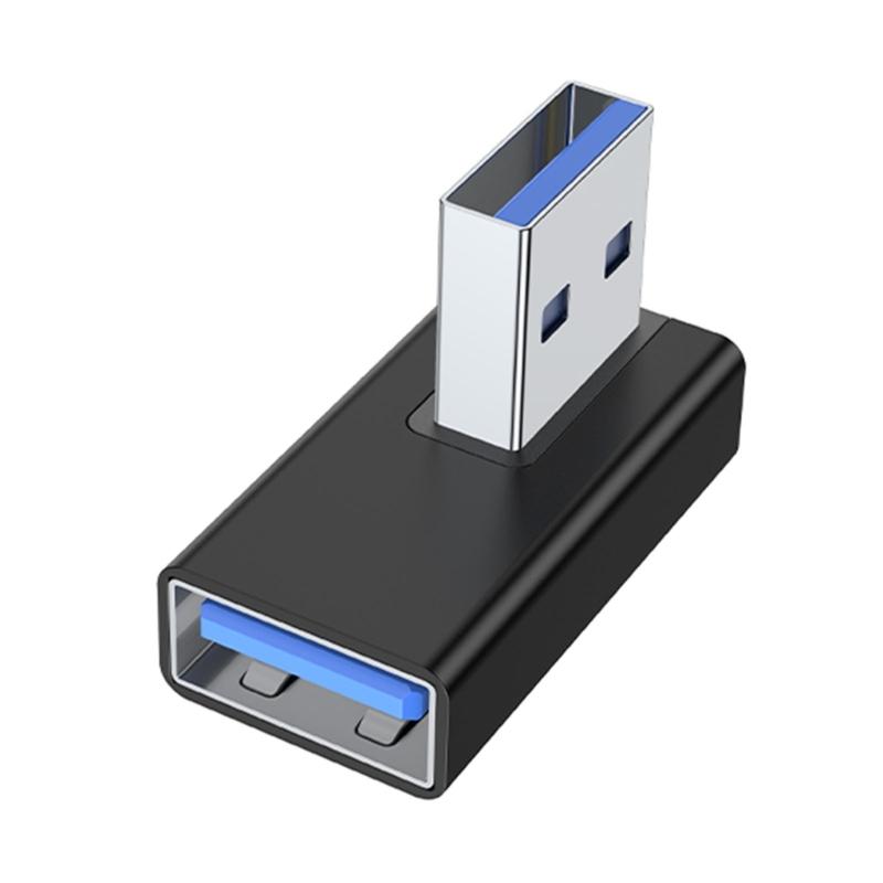 USB 3.0 Male To Female Adapter Connector USB 3.0 Header 90 Degree Up Right Angle Notebook Laptop PC Port Connector