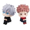 Anime Figure Toys Anime 10cm Gojo Satoru Jujutsu Kaisen Figuras Action Accessories PVC Itadori Yuji Gift Toy for Children