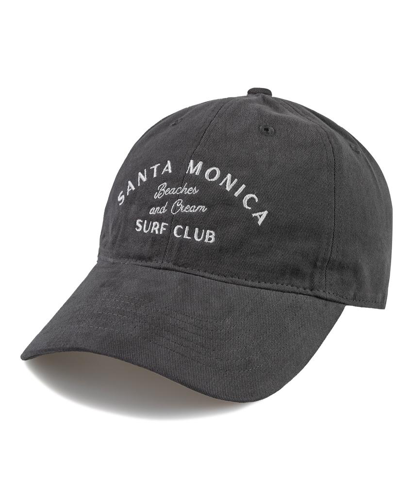 Bichiseuaenkeulim Santa Monica Cotton Ball Cap-Charcoal