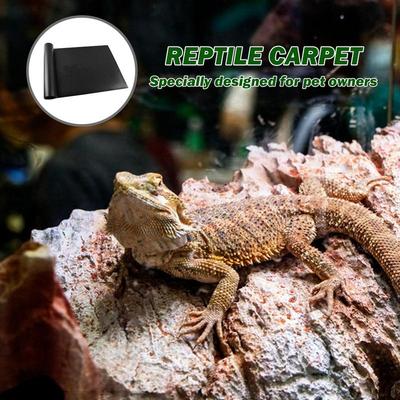 Reptile Carpet Terrarium Liner Bedding Reptile Substrate Mat Safe And Comfortable Reptile Cage Mat For Snake Gecko Lizard