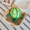 Watermelon Plush Keychain Cute Fruit-Themed Stuffed Toy with Funny Faces Cute Bag Charm Pendant Adorable Gift for Friends Kids