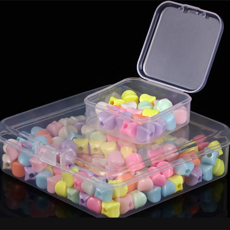 Popular Home Living PP Multifunctionla Rectangular Semi -transparent Storage Box Portable Plastic Box Multiuse
