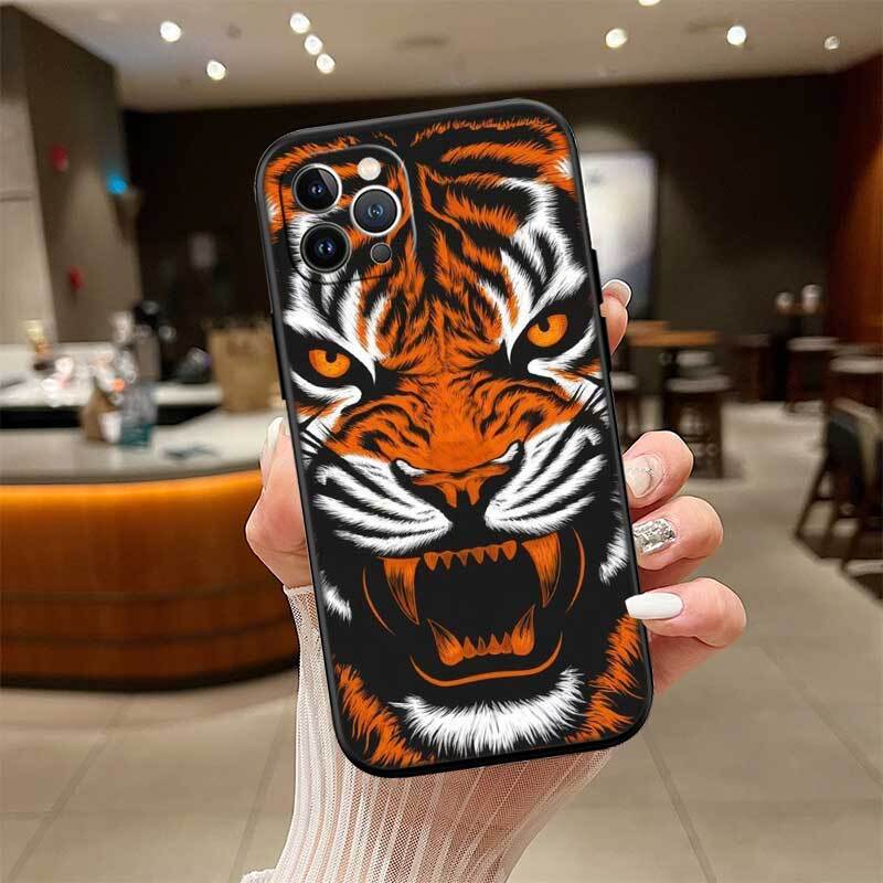 Animal Tiger Shockproof Phone Case for Redmi Note 8 8T 9 9A 9C 9T 9S 10 11 11S 10C 10X 10A 10T Pro Max Plus Prime