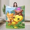 Couvertures Drôles Wobbly Life Gaming Couverture Jetée Peluche Douce Chaude avec Motif Pour Filles Garçons Canapé Lit Couvre-lit Flanelle Housse de Lit