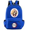 Mochila Anime Demon Slayer para meninos e meninas, mochila escolar infantil de volta às aulas, mochila Kawaii Goku Bulma, bolsas leves