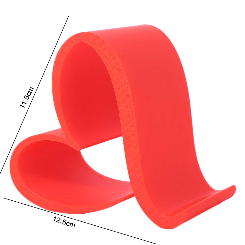 PLA Heart Shaped Phone Stand Aesthetic Multi-functional Love Mobile Phone Holder Statue Ins Girl Desk Lazy Bracket Lover's Gift