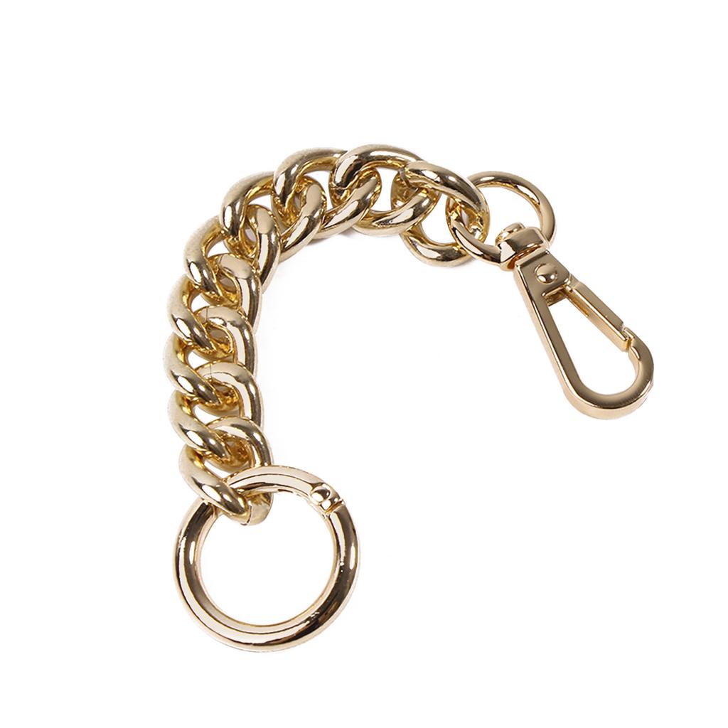 Bag Strap Extender DIY Handbag Purse Chain with Metal Buckles for Purses Handbags Wallet Clutch Shoulder Crossbody Bags