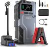 Demaror Portabil cu Compresor de Aer 5000A Demaror Auto cu Pompă de Aer Funcție 5 în 1 Cutie Demaror 150PSI Acumulator Demaror cu Ecran Digital