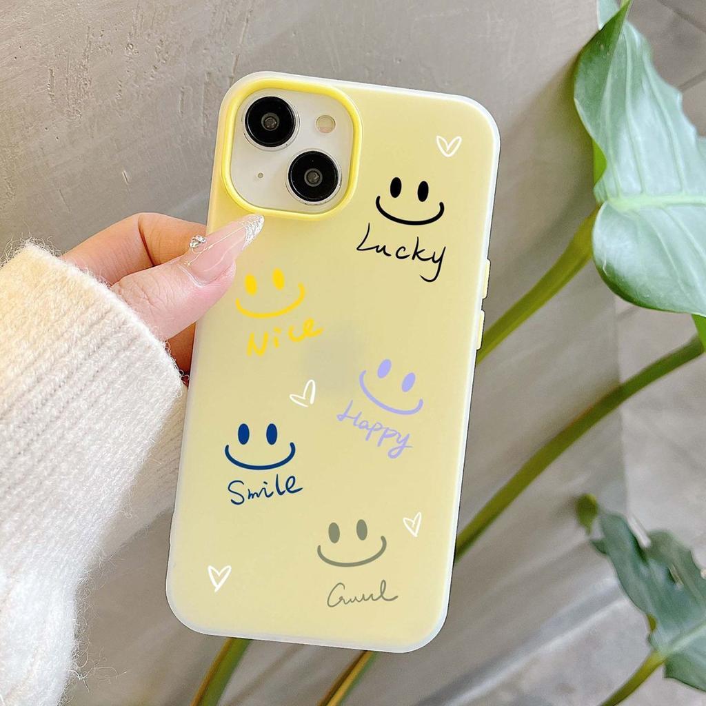 Jelly 2-in-1 Mobile Phone Case, Anti-fingerprint, Small, Fresh, Big Hole, Cute, Creative, Internet Celebrity, Love, Frosted Cartoon