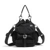 Urban Climber Shoulder Durable 60523 Black [Antrack] Bag, Men's & Women's, 6L, Casual, Drawstring, Material, Functional,