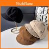 Womens Vintage Beanie Hat With Embroidered Letters For Winter Fashion And Face Slimming