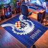 Alfombra para GNK Dinamo Zagreb para Sala de Estar, Dormitorio, Hogar, Decoración de Sofá, Alfombrilla Antideslizante para Jugar Niños