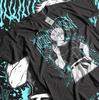 T-shirt Gojo Satoru Jujutsu Kaisen Nanami Anime Horreur Cadeau Drôle T-shirt Toutes Tailles Unisexe