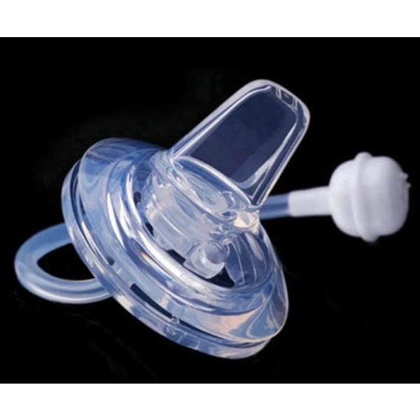 Purea NEW Chulin Spout Replacement Tap Straw 4p + Straw Brush Compatible with Other Companies, Transparent, 1 Set
