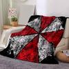 1pc Creative Design Resident Evil Design Blanket Seasonal Home Decorative Throw for Room, Gift Idea, Living Room, Travel, Camping, Car Blankets