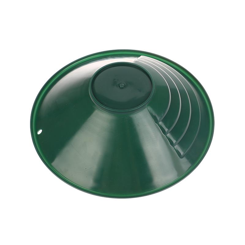 10/14/15 Inch Washing Gold Panning Machine Screen Mining Screen Metal Detection Tools Sieve Gold Pan Green Plastic Bowl