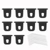 10pcs Portable Awning Hooks Clothes Hanger Organizer Rack Easy To Install for RV Campers