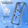 Coque pour Samsung Galaxy A57 5G, Protection avec Cercle Magnétique Contour Brillant Noir