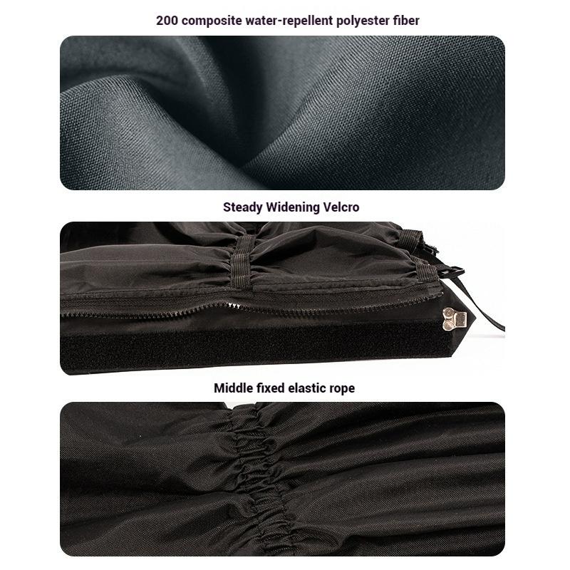 1 Pair Outdoor Waterproof Leg Covers Travel Long Tube Leg Warmers Hiking Leg Gaiter Climbing Camping Ski Boot Legs Protection
