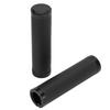 Bike Grips Shockproof Prevent Slip Soft Leather Handlebar Grips with End Cover for Mountain Folding Bikes