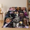 26 Style Mads Mikkelsen Sexy Man Art Flannel Blanket,Cozy Soft Throw Blanket for Home Bedroom Bed Sofa Picnic Cover Gift Kids